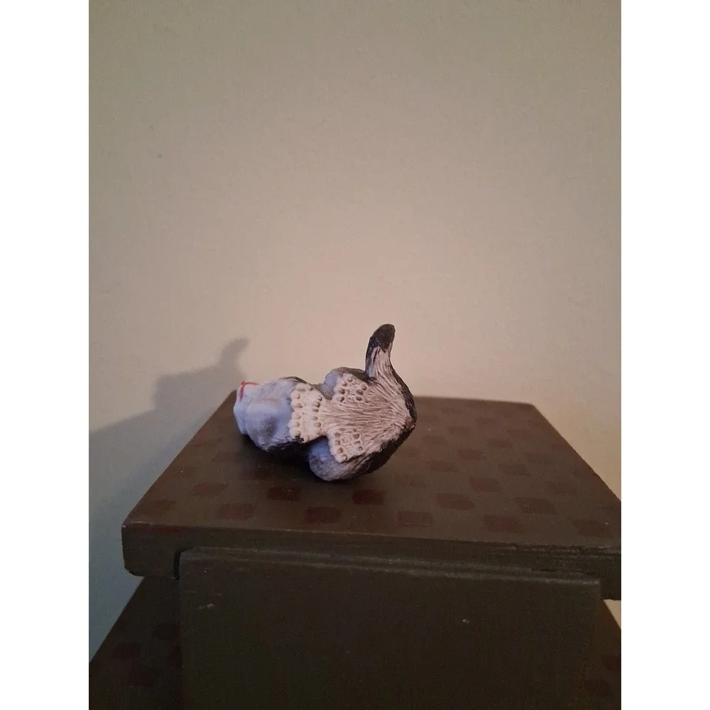 Miniature 7 Cats Figure Lot of Hard Plastic. 2 